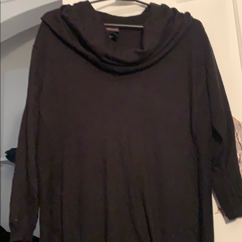 Cowl neck sweater
